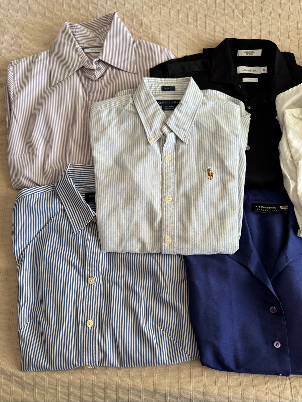 Bundle of Women’s Shirts - Ralph Lauren, Banana Republic, Liz Claiborne